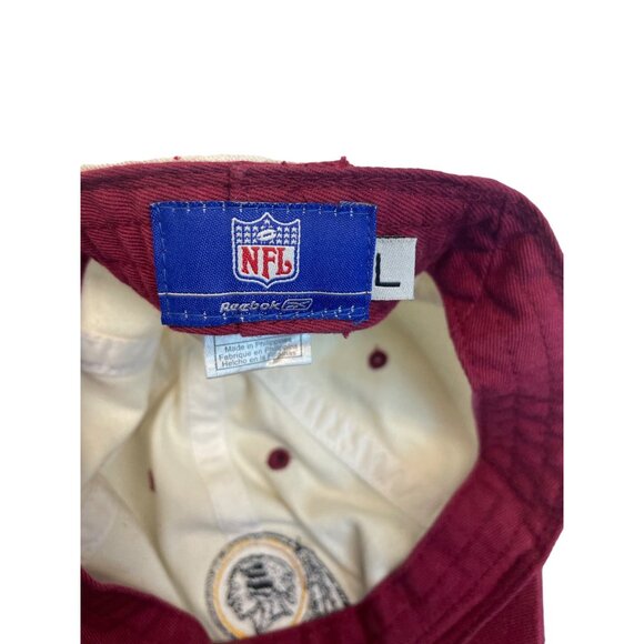 Washington Redskins Reebok Light Brown Baseball Hat Cap Sz L - Picture 5 of 8